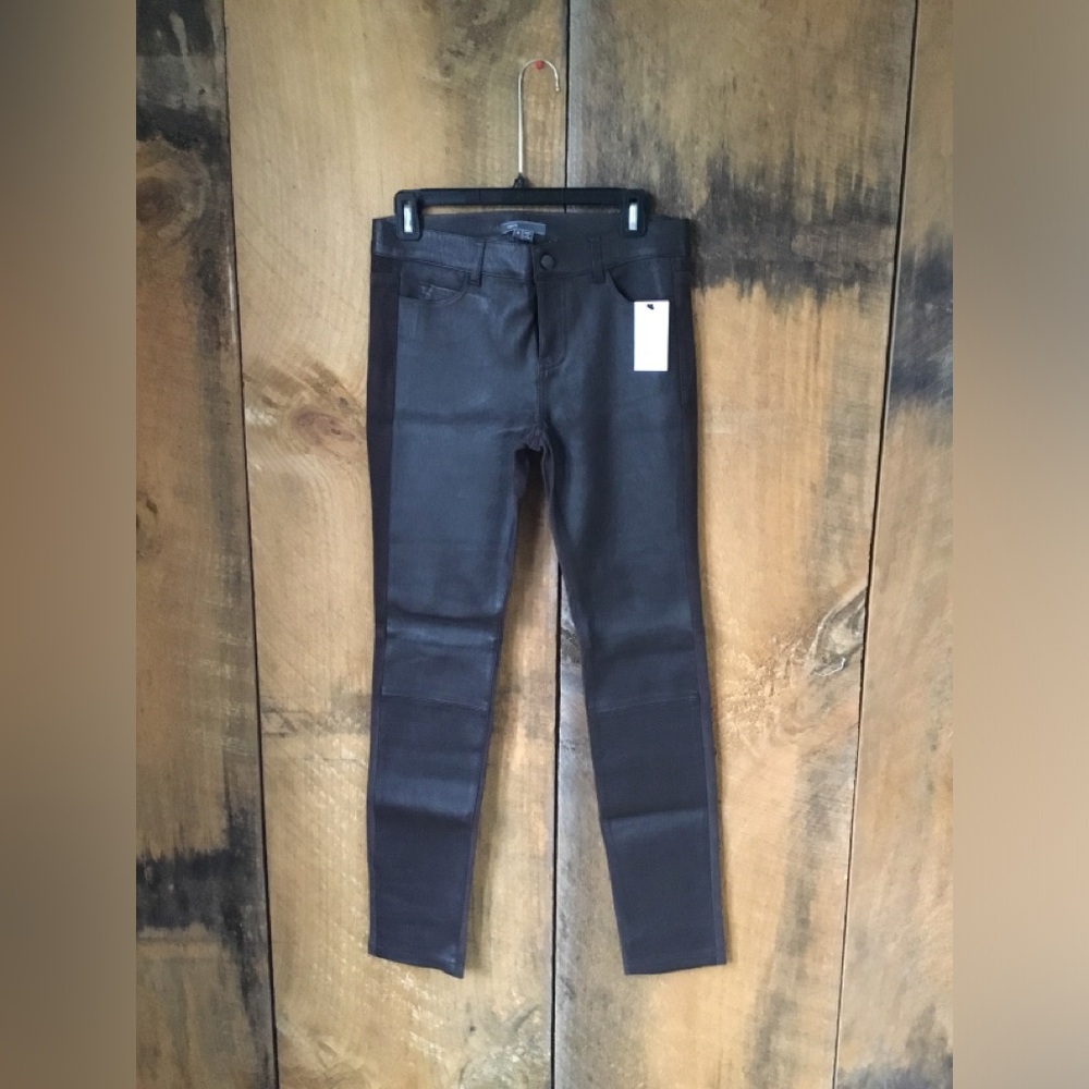 NWT Vince Leather Suede Pants